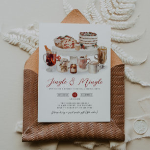 Jingle & Mingle Christmas Party Invitation