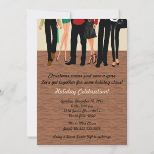 Jingle & Mingle Couples Party Invitation