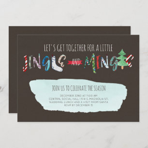 Jingle & Mingle Party Invitation
