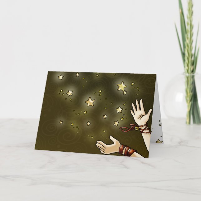 Jingle Star Holiday Card (Front)