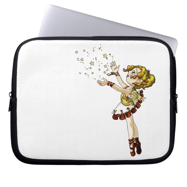Jingle Star Laptop Sleeve (Front)