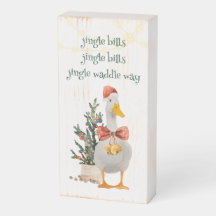 Jingle Waddle Way Funny Duck