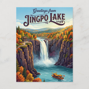 Jingpo Lake National Park China Postcard
