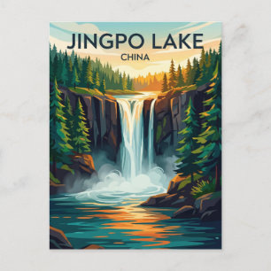 Jingpo Lake National Park China Postcard