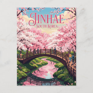 Jinhae District South Korea Postcard