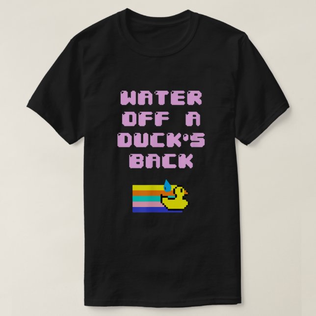 Jinkx Water Off A Ducks Back Drag Queen T-Shirt (Design Front)
