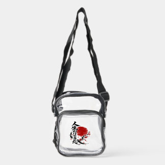 Jinsei Kakete Staking It All Clear Crossbody Bag