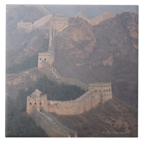 Jinshanling section Great Wall of China Ceramic Tile