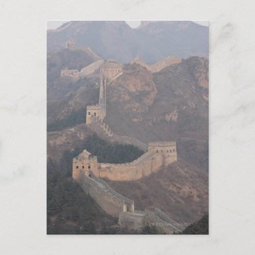 Jinshanling section Great Wall of China Postcard