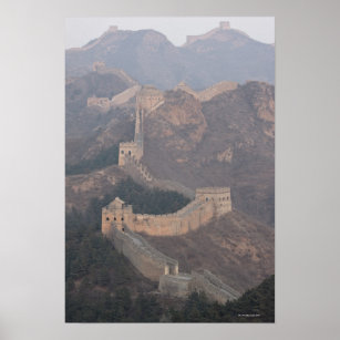 Jinshanling section, Great Wall of China Poster