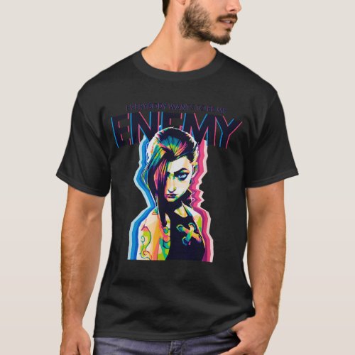 jinx and arcane jinx T_Shirt _ BrandonGostnell