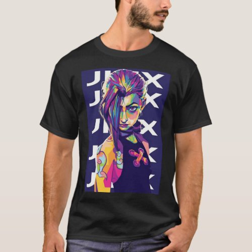 Jinx Arcane    T_Shirt