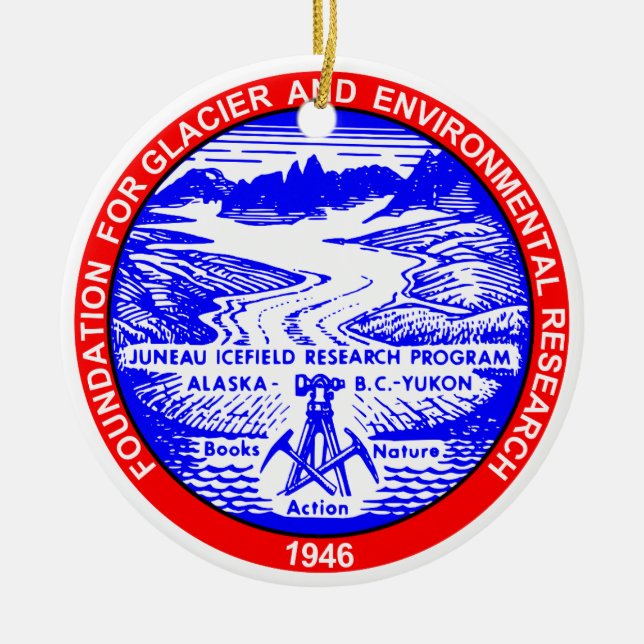 JIRP Color Christmas Tree Ornament (Front)