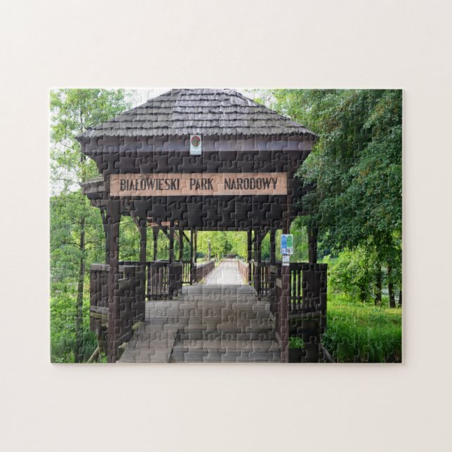 Jisaws Białowieża National Park Poland. Jigsaw Puz Jigsaw Puzzle (Horizontal)
