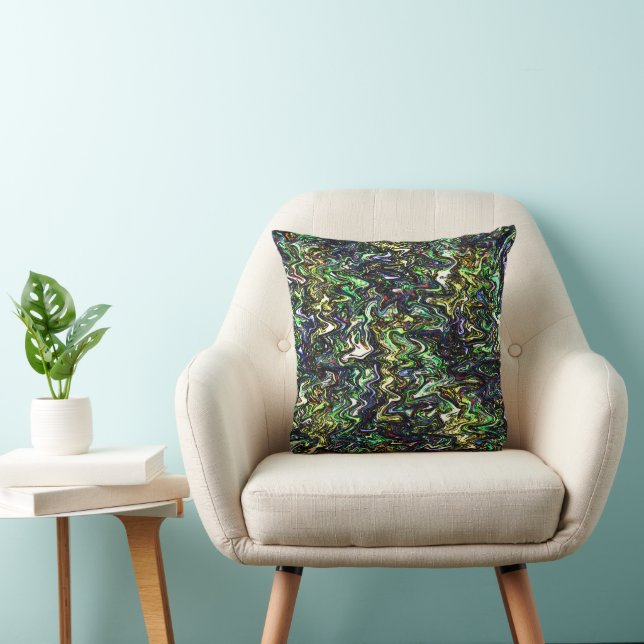 Jist Havin' Fun....... Throw Pillow (Chair)