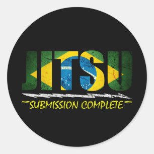 Jitsu - BJJ Submission Complete Sticker
