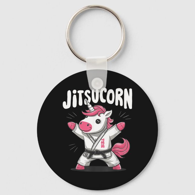 Jitsucorn Keychain (Front)
