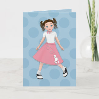 Jitter Bug Retro Birthday Card