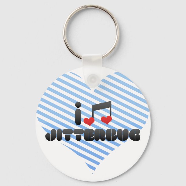 Jitterbug fan keychain (Front)