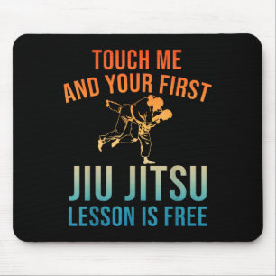 Jiu Jitsu Art For Men Women Brazilian Jujitsu Bjj Mouse Pad