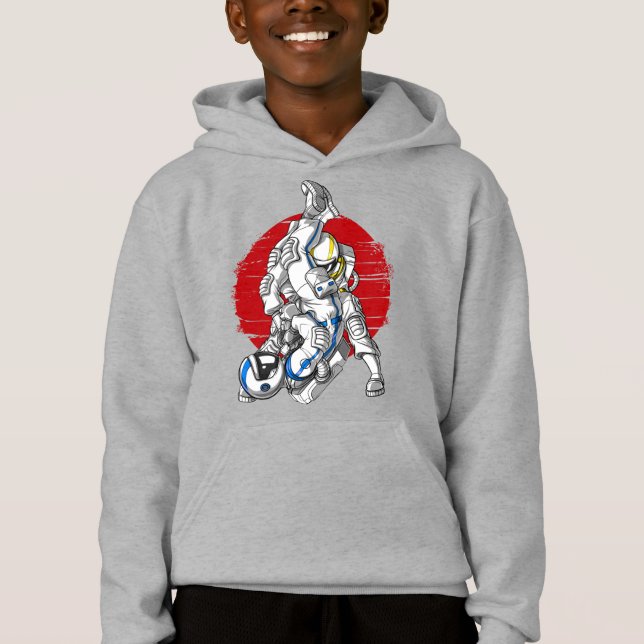 Jiu-Jitsu Astronauts Hoodie (Front)