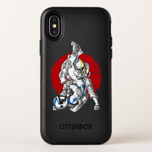 Jiu_Jitsu Astronauts OtterBox Symmetry iPhone X Case