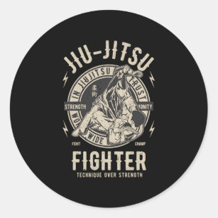 Jiu Jitsu BJJ Sloth Jiu Jitsu Blue Belt with Square Sticker, Zazzle