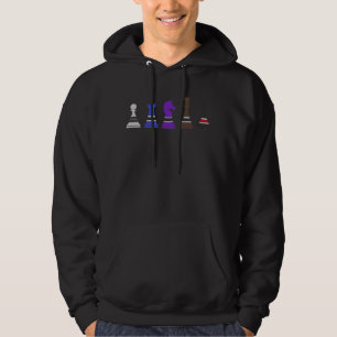 Jiu Jitsu BJJ Chess Jiu Jitsu Light Hoodie