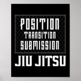 jiu jitsu submissions poster
