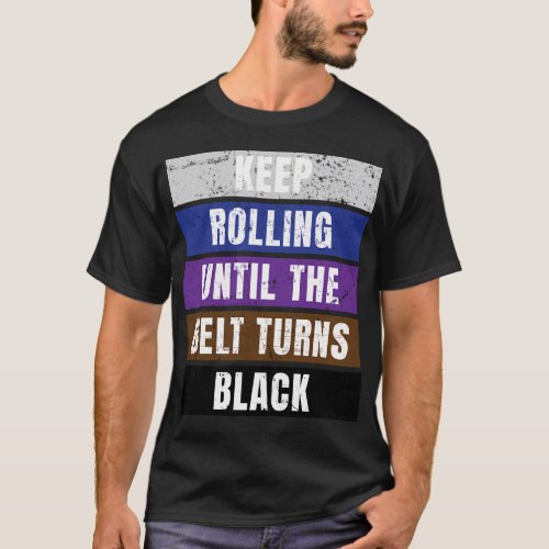Jiu Jitsu Bjj S Jiu Jitsu Belt Rank T_Shirt