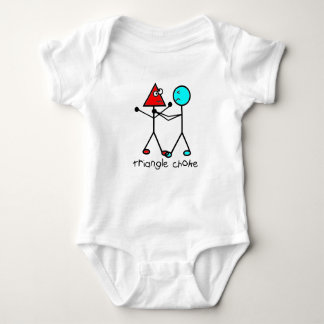 jiu jitsu bjj triangle choke baby bodysuit