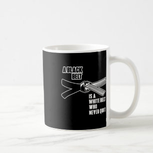 Jiu Jitsu Black Belt Mma Karate Brazilian Bjj Trai Coffee Mug