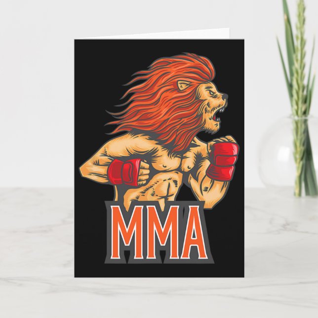 Jiu-jitsu, Boxing, Kickboxing, And Mma S  Card (Front)