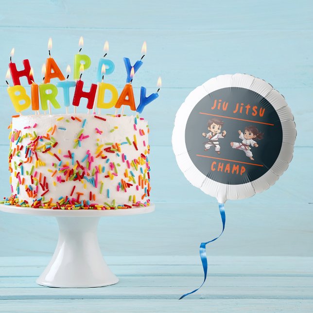 Jiu Jitsu Champ Birthday Party Balloon (Creator Uploaded)
