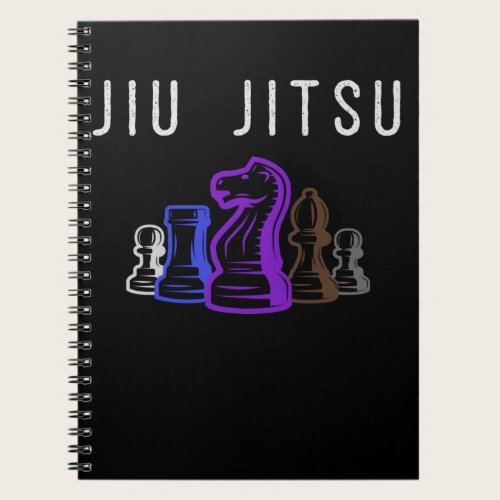 Jiu Jitsu Chess Player BJJ Training Notebook