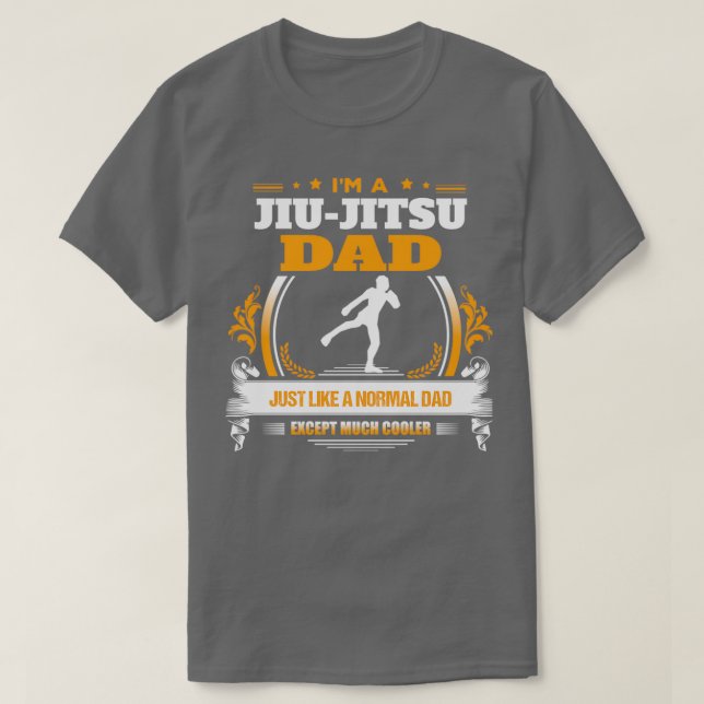 Jiu Jitsu Dad Christmas Gift or Birthday Present T-Shirt (Design Front)