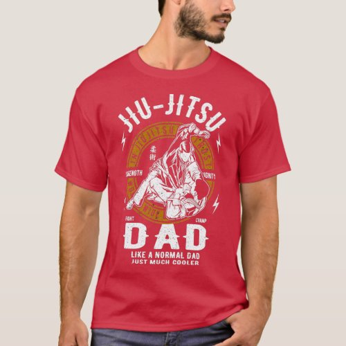 Jiu Jitsu Dad Funny Jiu Jitsu T_Shirt