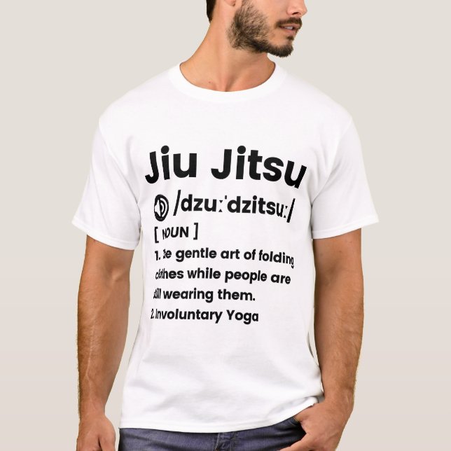 Jiu Jitsu Definition T-Shirt (Front)