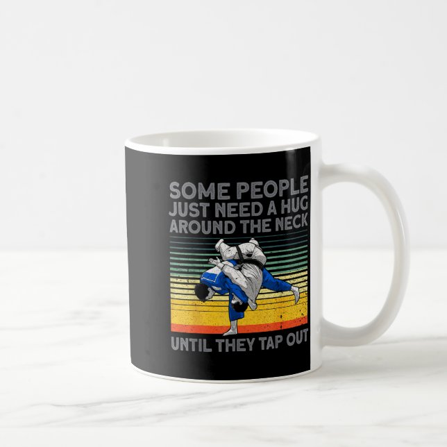 Jiu Jitsu Design For Men Women Kids Bjj Brazilian  Coffee Mug (Right)