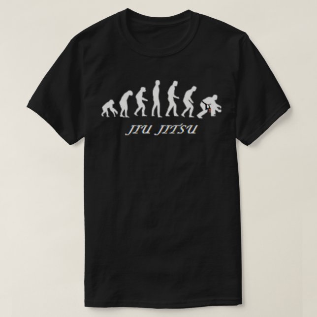 Jiu jitsu evolution 7 T-Shirt (Design Front)