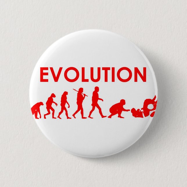 Jiu Jitsu Evolution Button (Front)