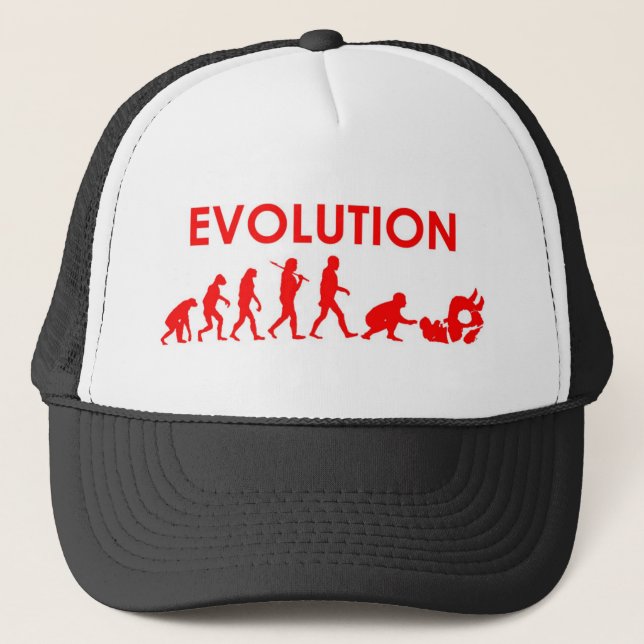 Jiu Jitsu Evolution Trucker Hat (Front)