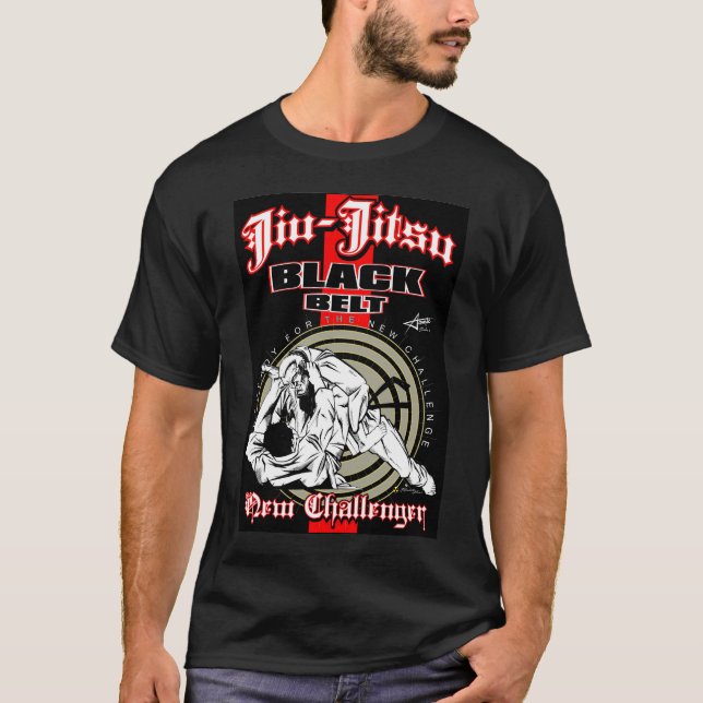 Jiu-Jitsu Fighter by Ricardo Pires Original T-Shirt (Front)
