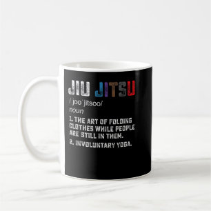 Jiu jitsu Funny definition BJJ or MMA grappling Coffee Mug