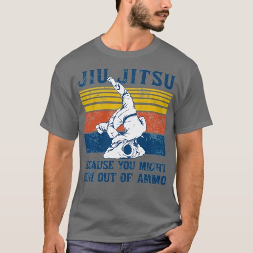 Jiu Jitsu Funny Mens Vintage BJJ MMA Jujitsu 1 T_Shirt