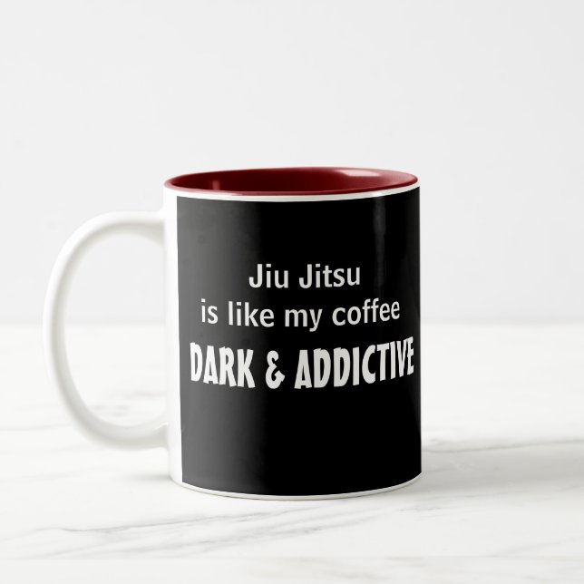 Jiu Jitsu funny mug (Left)