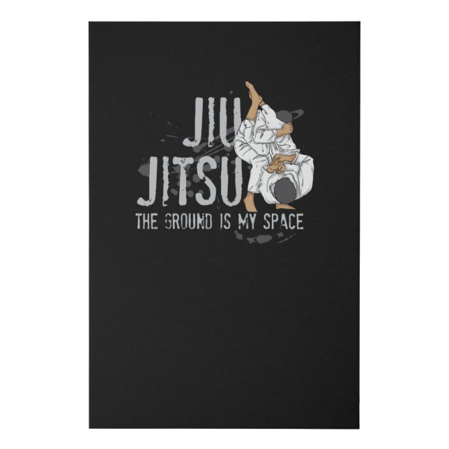 Jiu Jitsu - Gift Faux Canvas Print (Front)