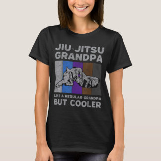 Jiu-Jitsu Grandpa Vintage BJJ Brazilian Jiu Jitsu T-Shirt