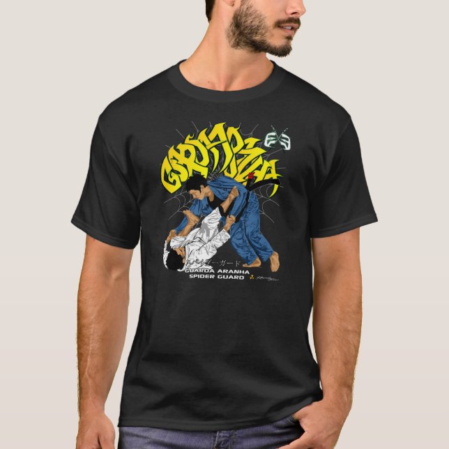Jiu-Jitsu Guarda Aranha - Spider Guard T-Shirt (Front)