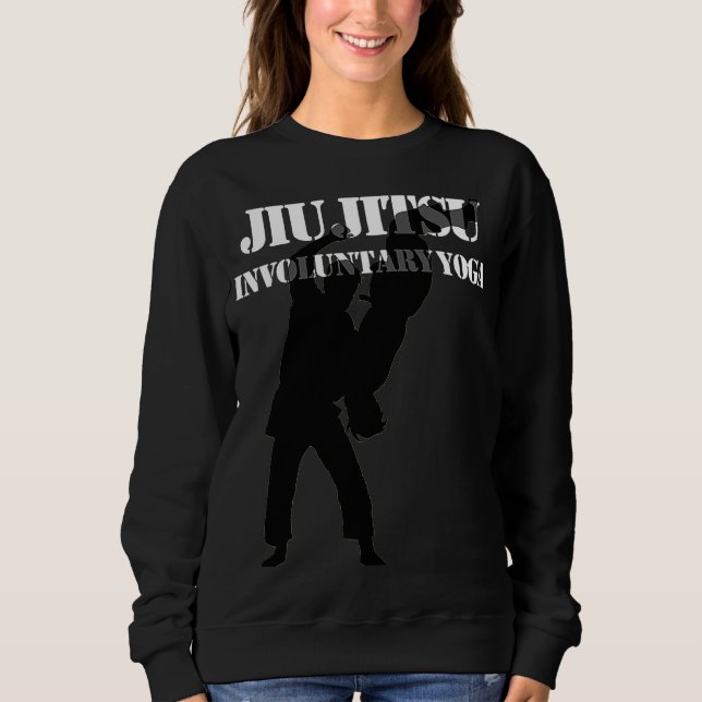 Jiu Jitsu Involuntary Yoga Sweatshirt (Front)
